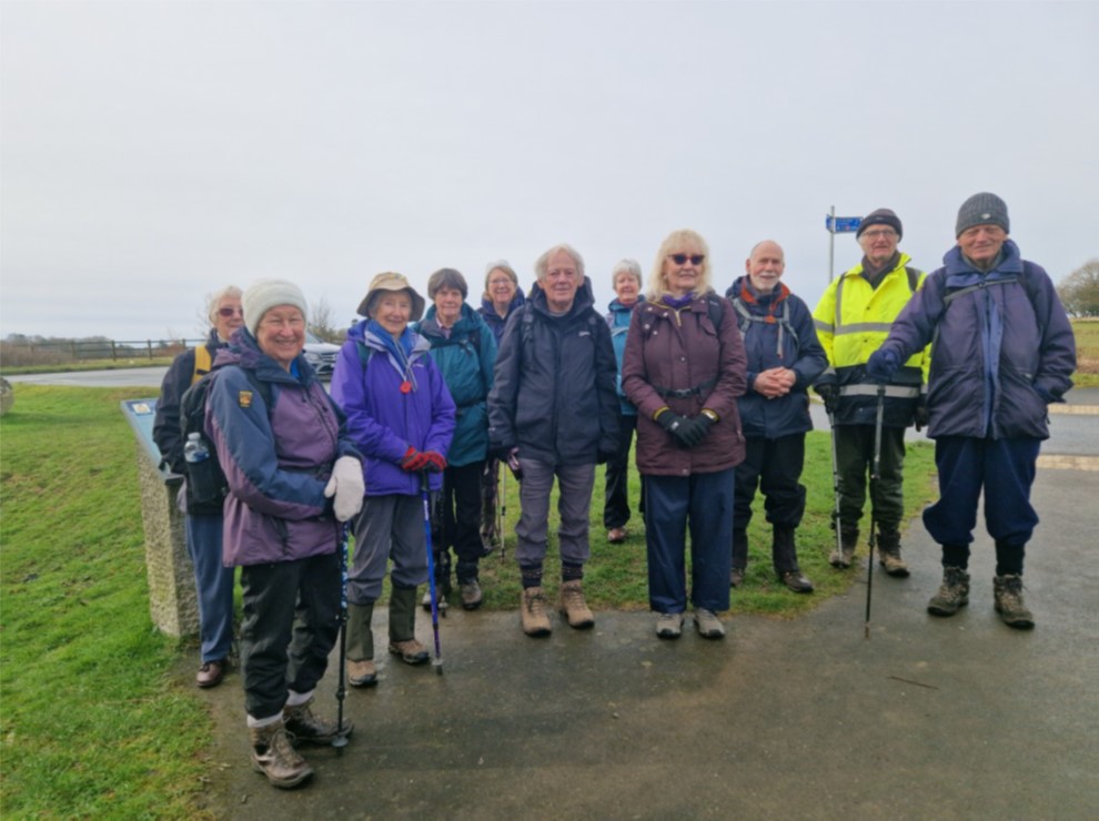 Short walkers group photo.