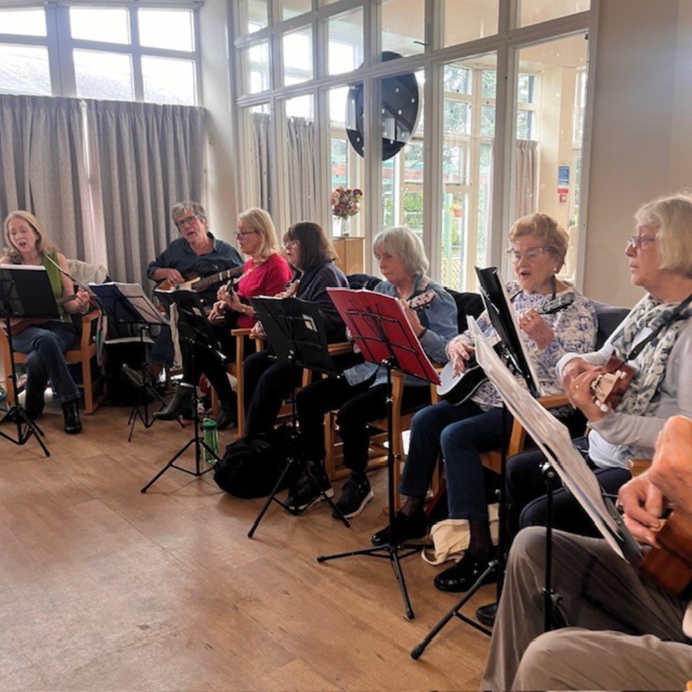 Ukulele group photo