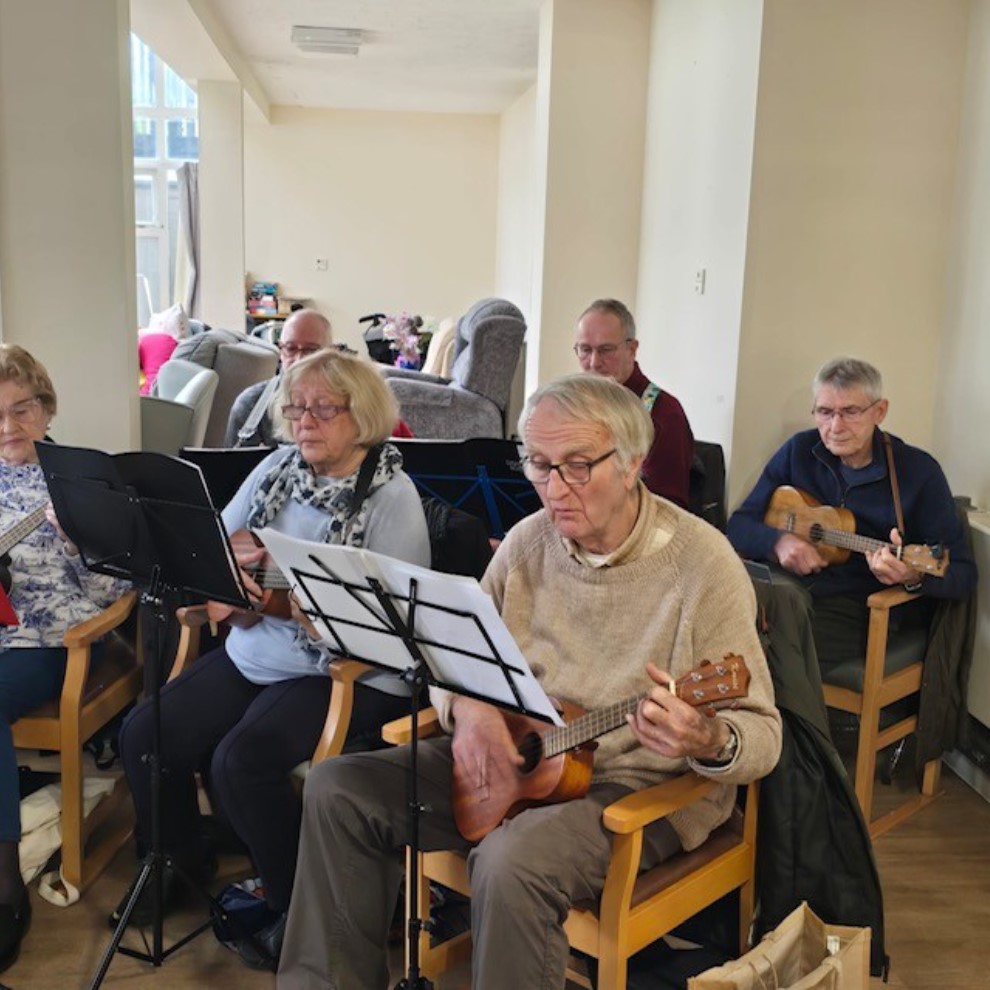 Ukulele group photo