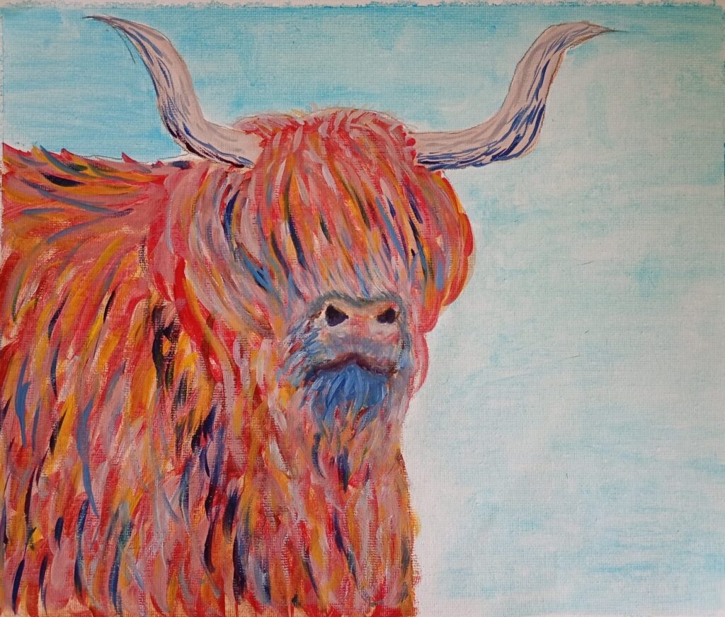 Chris Stone - Colourful Cow