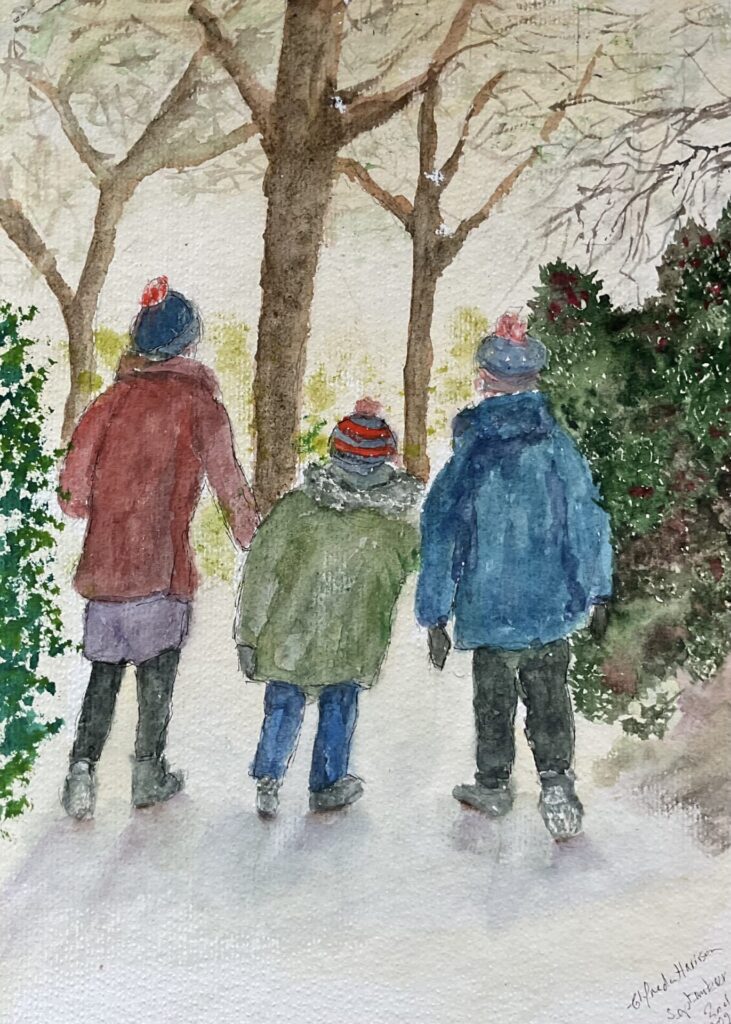 Freda Harrison - Walk in the Snow